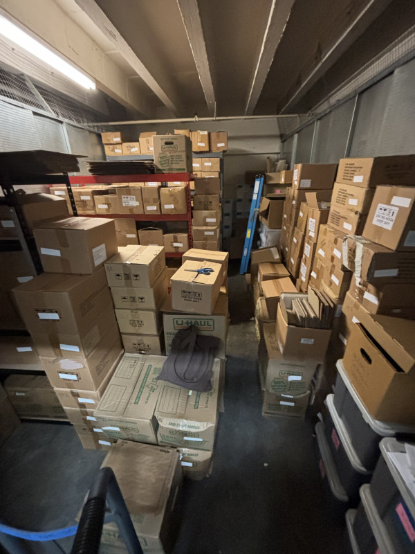 X-TRA's storage unit at Public Storage in Macarthur Park.